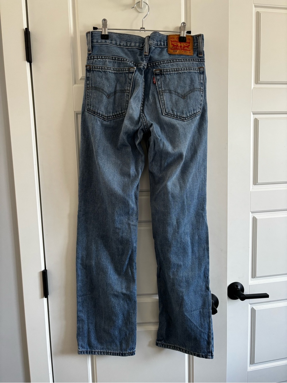 Vintage Levi’s 516 High-Rise Straight Leg Jeans – 100% Cotton 27 28 - Picture 4 of 6